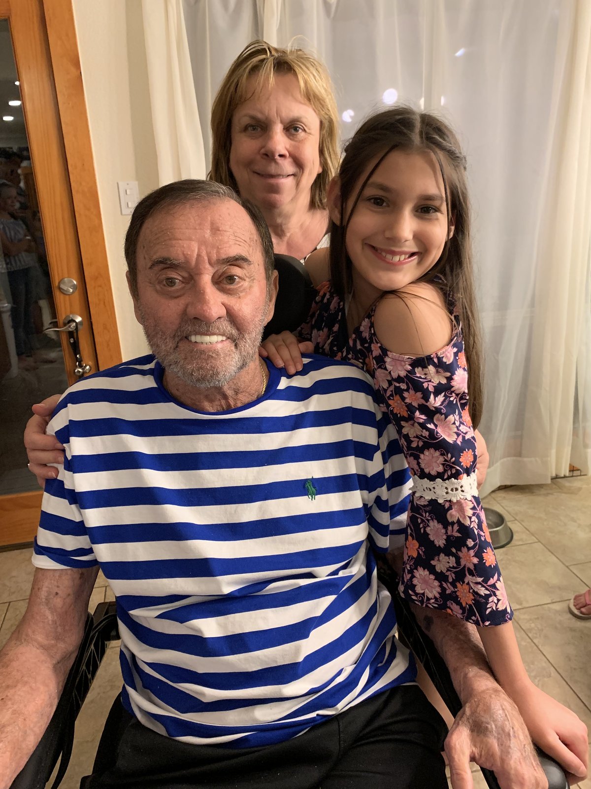 Poppy with family