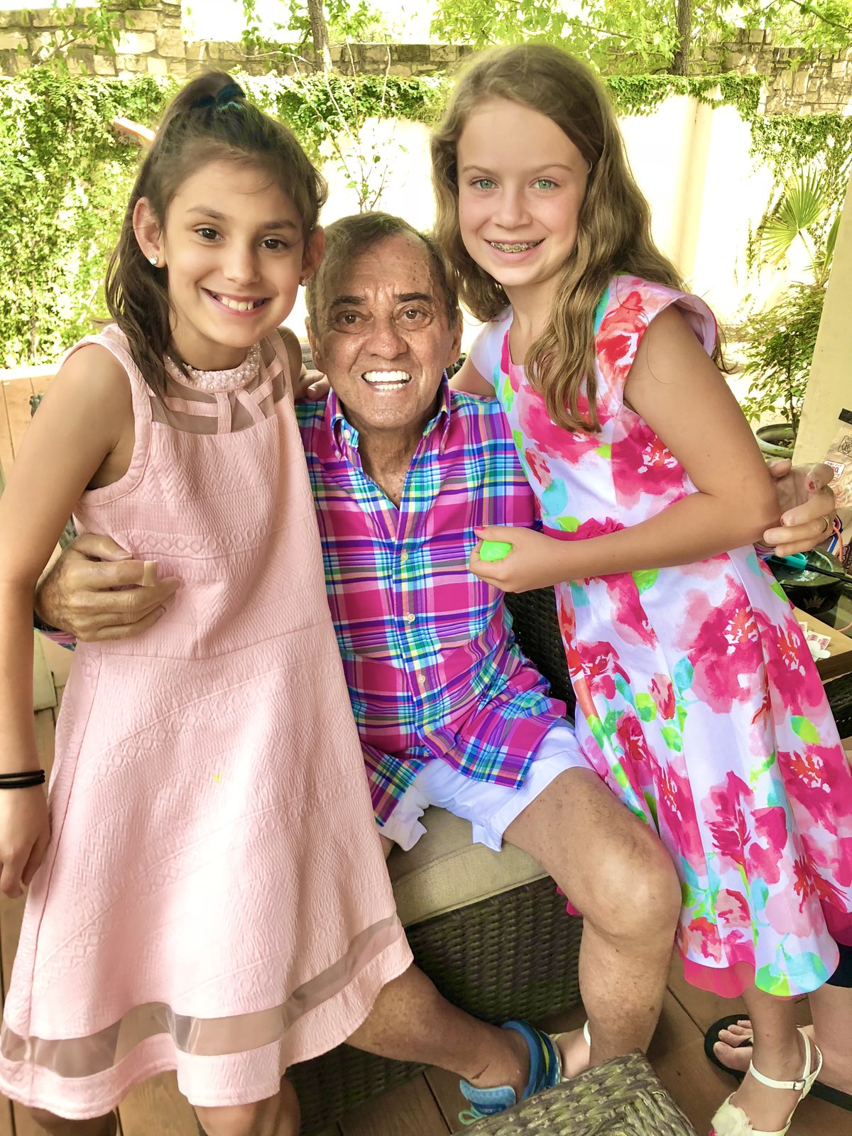 Poppy with family